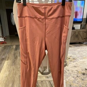 Dover Riding Sport full seat riding tights in rose size XL